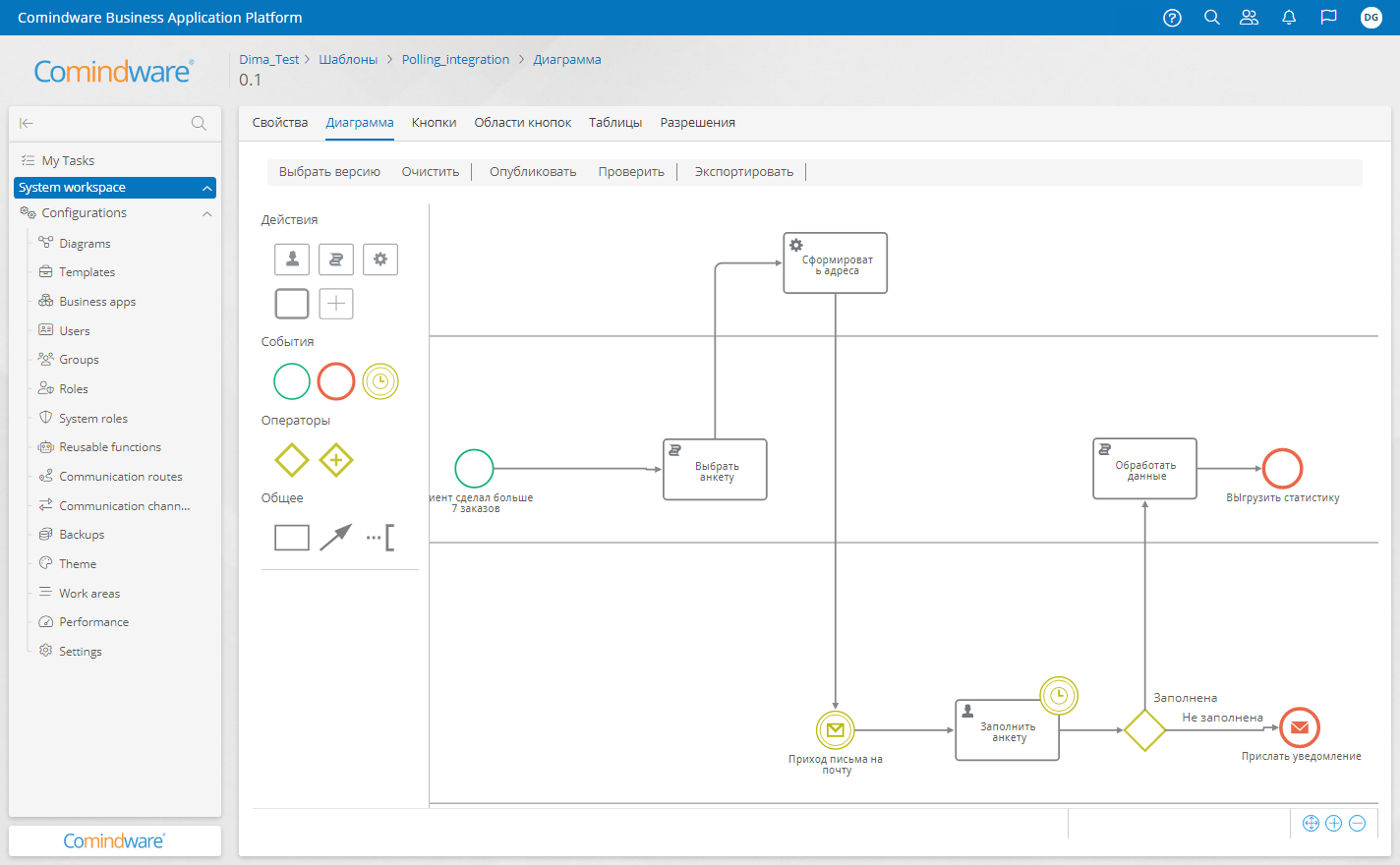 Полное соответствие стандарту BPMN 2.0