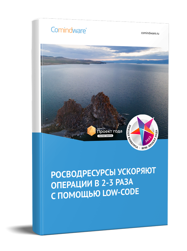 Росводресурсы ускоряют операции в 2-3 раза с помощью Low-code