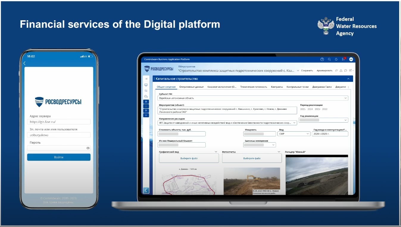 ПМЭФ-2024: Росводресурсы представили доклад о цифровизации отрасли
