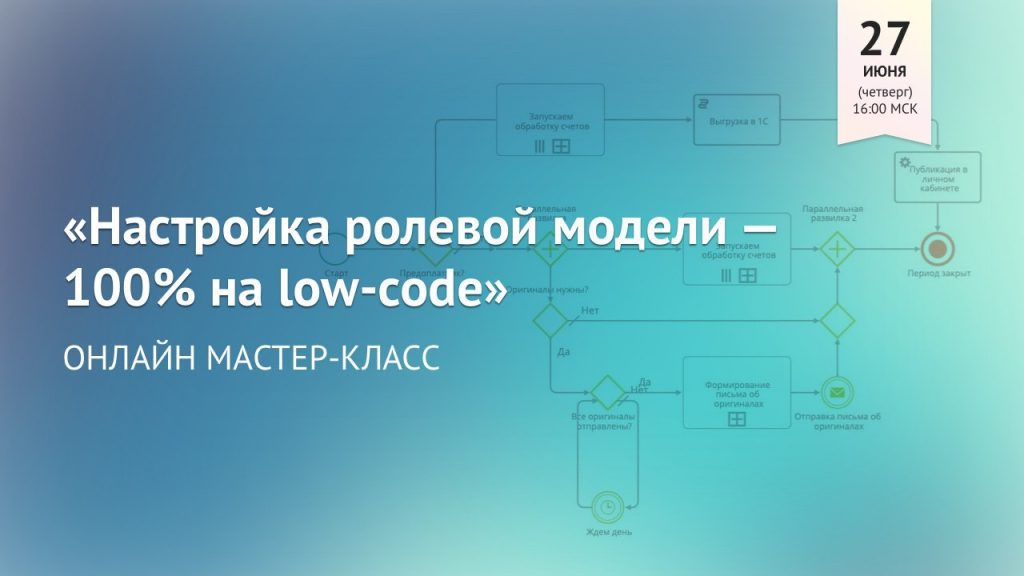 Настройка ролей в low-code BPM-системе