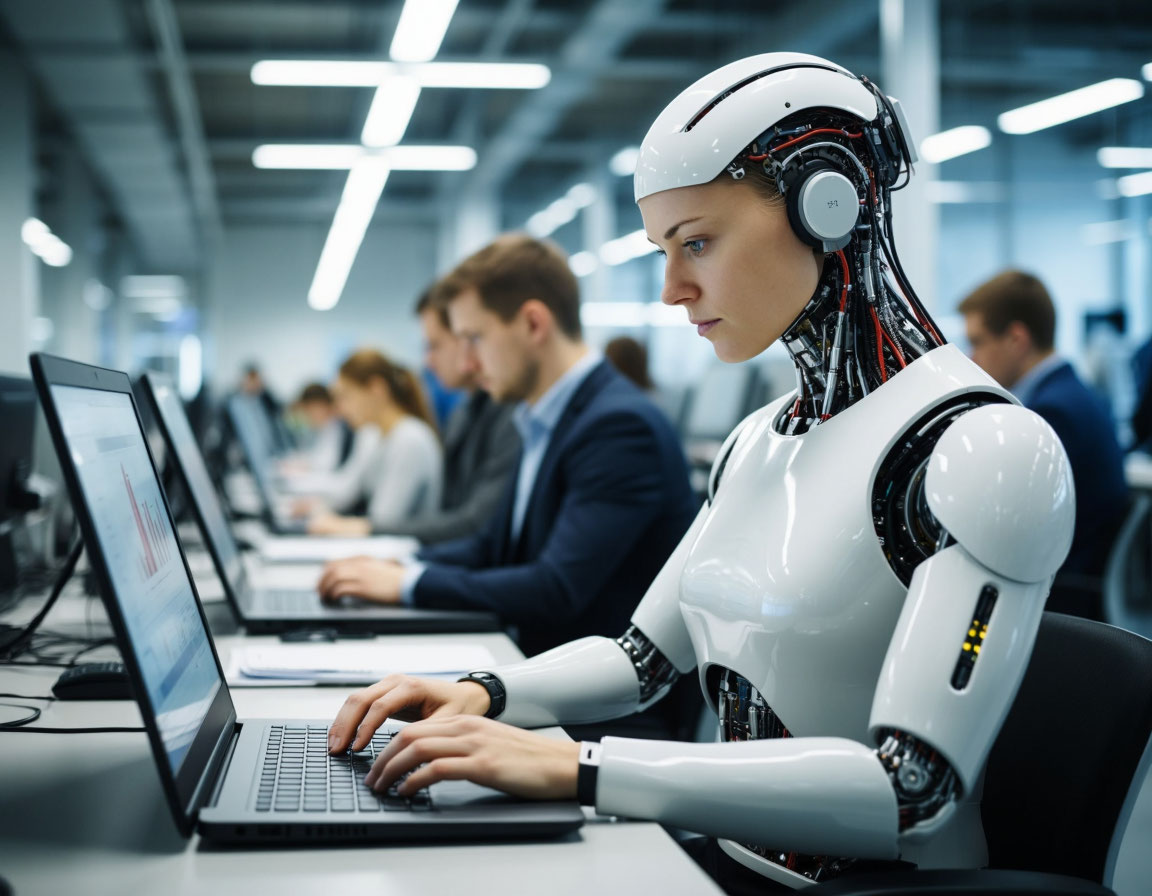 ИИ в России начал забирать у сотрудников работу, но не всю