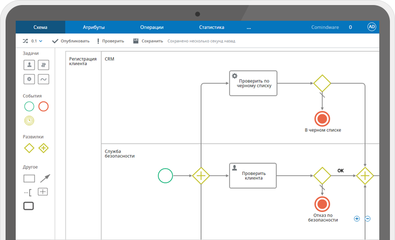 CRM система Comindware